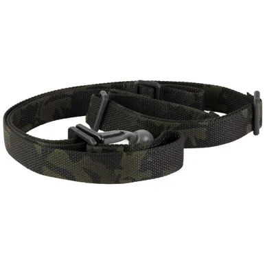 Blue Force Gear GMT Sling, 2-Point Combat Sling, 1.25" Cordura Construction, Multicam Black GMT-125-OA-MB