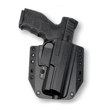 BRAVO CONCEALMENT BCA 3.0 Black Right Hand OWB Holster For HK VP9 (BC10-1006)