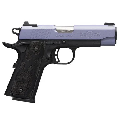 BROWNING 1911-380 Black Label 380 Auto 3.6in 2x 8rd Mags Crushed Orchid Compact Pistol (51986492)