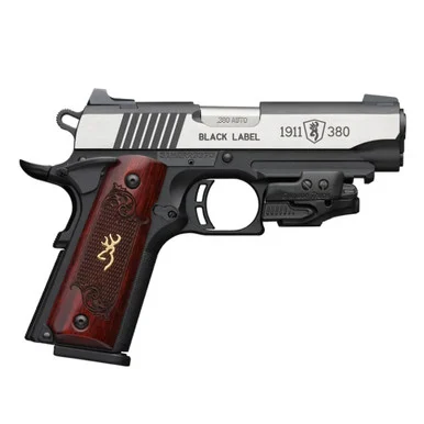 BROWNING 1911-380 Black Label Medallion .380 ACP 4.25in 8rd Semi-Automatic Pistol (051952492)