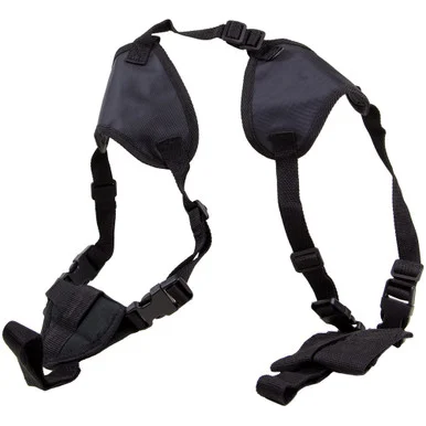 BULLDOG CASES Deluxe Shoulder Harness With Holster (Horizontal) And Ammo Pouch(WSHD-20)