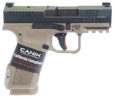 Canik METE MC9L, 9mm, 3.18" Barrel, 10 Rds, Black/FDE