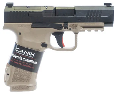 Canik METE MC9LS, 9MM, 3.63" Barrel, 10+1 Rds, Black Nitride/FDE