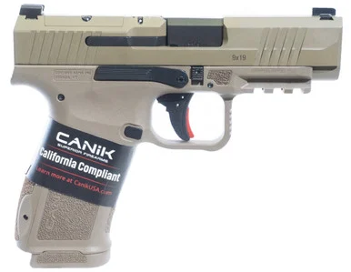 Canik METE MC9LS, 9MM, 3.63" Barrel, 10+1 Rds, FDE Cerakote