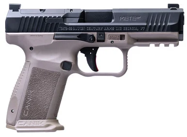 Canik METE SF, 9MM, 4.19" Barrel, 15+1 Rds, Black/FDE