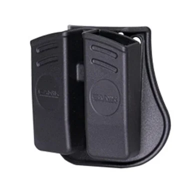 Canik Universal Double Magazine Pouch, Black Polymer