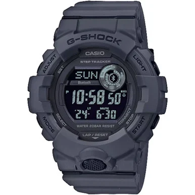 CASIO G-Shock Tactical Move Power Trainer Gray Digital Watches w/ Bluetooth Mobile Linking (GBD800UC-8)