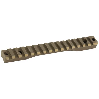 Christensen Arms 1 Piece Base, Burnt Bronze, Cerakote, 0MOA, Compatible with Remington 700 Long Action 810-00012-06