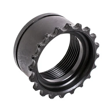 CMMG AR-15 Barrel Nut, Steel, Nitride Finish