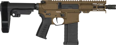 CMMG Banshee MK4, 5.7x28mm, 5.00" Barrel, 40+1 Rds, Midnight Bronze Cerakote
