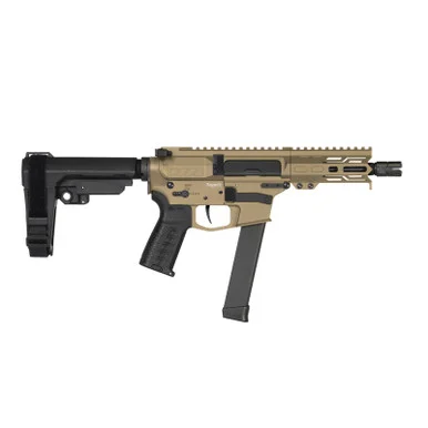 CMMG Banshee MkGs 9mm 5in 33rd Coyote Tan Semi-Auto AR Pistol (99A890F-CT)