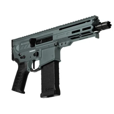 CMMG DISSENT MK4, 5.7X28MM, 6.50" Barrel, 32 Rds, Charcoal Green Cerakote