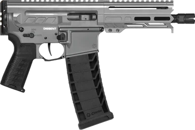 CMMG Dissent MK4, 9MM, 6.50" Barrel, 33 Rds, Tungsten Gray