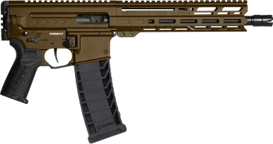 CMMG Dissent MK4, 9MM Luger, 10.50" Barrel, 33+1 Rds, Midnight Bronze