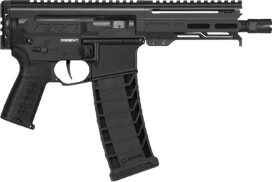 CMMG Dissent MK4, 9mm Luger, 6.50" Barrel, 33 Rds, Black