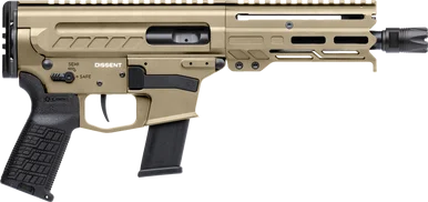 CMMG Dissent MKG, 45 ACP, 6.50" Barrel, 13+1 Rds, Coyote Tan Cerakote