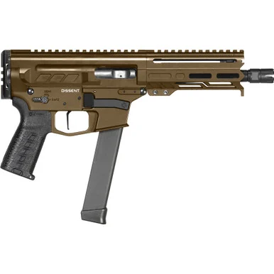 CMMG DISSENT MKGS, 9MM, 6.5" Barrel, 33 Rds, Midnight Bronze