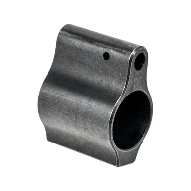 CMMG Gas Block Low Pro .625, Chrome Moly Steel, Black Finish