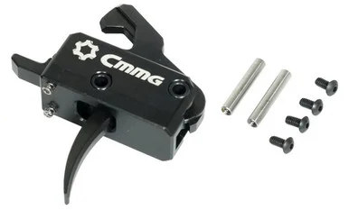 CMMG ZEROED Drop-In Trigger, Single-Stage Operation, Matte Black Finish