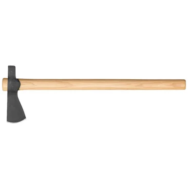 Cold Steel Trail Hawk, Axe, Silver, Plain Edge, 1055 Carbon, 22" Natural Wood Handle CS-90TH