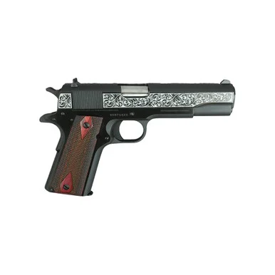 Colt 1911 Gov't Model, .45 ACP, 5.00" Barrel, 7 Rds, Two Tone with Filigree