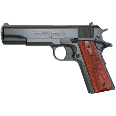Colt 1911 Government, 45 ACP, 5.00" Barrel, 8+1 Rds, Blued