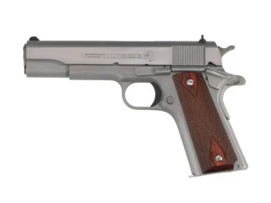 Colt 1911 Government, 45ACP, 5.00" Barrel, Stainless Steel