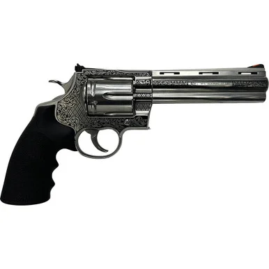 Colt Anaconda, .44 Rem Mag, 6.00" Barrel, 6 Rds, Silver with Black Grip