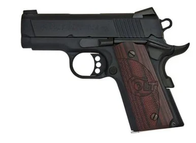 Colt CLT DEFENDER, 9MM, 3.00" Barrel, 8 Rds, Blue G10 Black Cherry