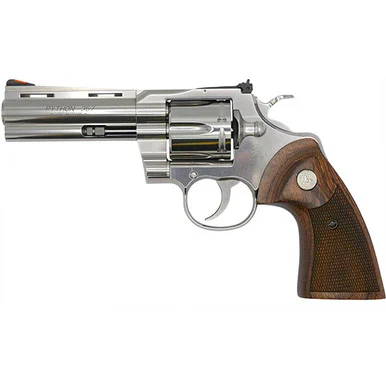 Colt CLT PYTHON, 357 MAG, 4.25" Barrel, 6 Rds, Semi-Bright