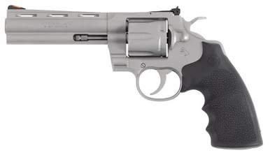 Colt CLT PYTHON, .357 MAG, 5.00" Barrel, 6 Rds, Matte Stainless Steel