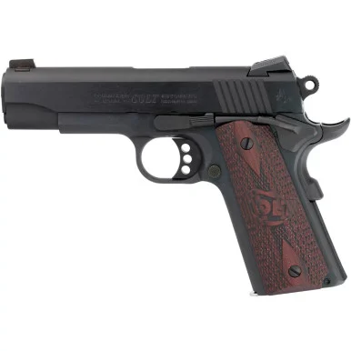 Colt Combat Commander, 9MM, 4.25" Barrel, 9 Rds, Blued Finish