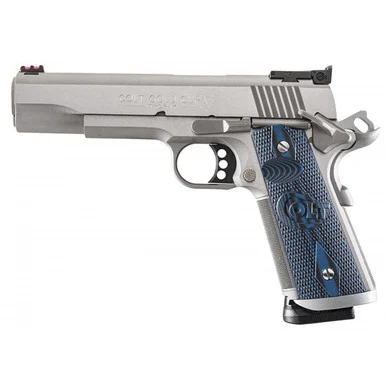 Colt Gold Cup Trophy, .38 Super, 5" Barrel, 9 Rds, Stainless Steel
