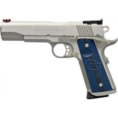 Colt Gold Cup Trophy, 9MM Luger, 5.00" Barrel, 9 Rds, Stainless Finish