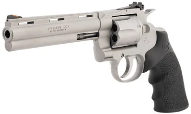 Colt Python, .357 MAG, 6.00" Barrel, 6 Rds, Bead Blasted Stainless Steel