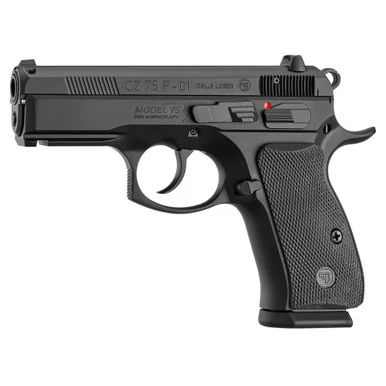 CZ 75 P-01 50th Anniversary Elite, 9MM, 3.75" Barrel, 10 Rds, Black Polycoat