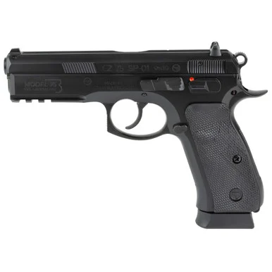 CZ 75 SP-01 50th Anniversary Elite, 9MM, 4.60" Barrel, 19 Rds, Black Polycoat