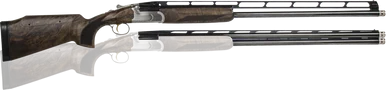 CZ All American Trap Combo, 12 Gauge, 32.00" Barrel, 2 Rds, Gloss Blued/Brushed Stainless