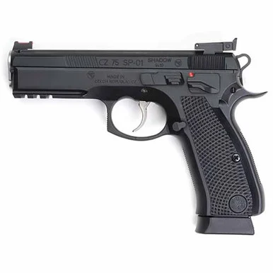 CZ CUSTOM SP-01 SHADOW ACCU, 9MM, 4.60" Barrel, 19 Rds, Black Polycoat