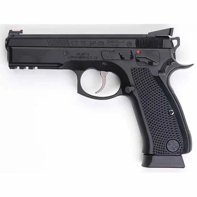 CZ CUSTOM SP-01 SHADOW CUSTOM, 9MM, 4.60" Barrel, 19 Rds, Black Polycoat