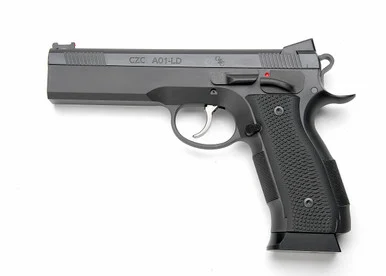 CZ USA A01-LD CUSTOM, 9MM, 4.925" Barrel, 19 Rds, Black Polycoat & Nitride