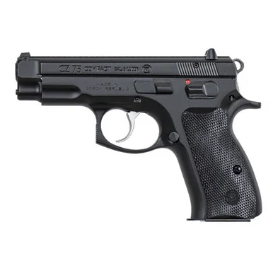 CZ USA CZ 75 COMPACT, 9MM, 3.75" Barrel, 10 Rds, Black