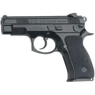CZ USA CZ 75 D PCR COMPACT, 9MM, 3.70" Barrel, 10 Rds, Black Alloy