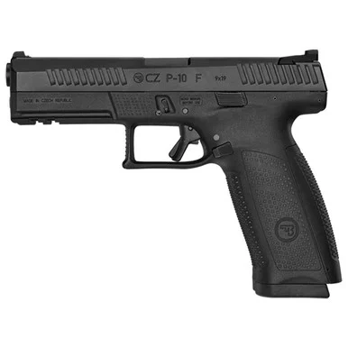 CZ USA P-10 F, 9MM, 4.50" Barrel, 10 Rds, Black Polycoat