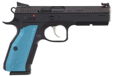 CZ USA SHADOW 2 ACCU CUSTOM, 9MM, 4.89" Barrel, 17 Rds, Black Polycoat & Nitride