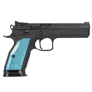 CZ USA TS 2, 9MM, 5.28" Barrel, 20 Rds, Black Polycoat