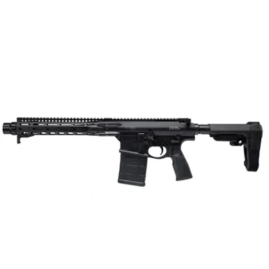Daniel Defense DD5, 7.62x51, Black, 12.5" Barrel with SBA3 Brace, includes 20-round magazine