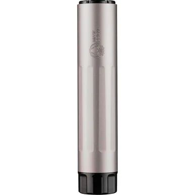 Dead Air Silencer Mask-HD, .22LR, 5.10" Barrel, Silver