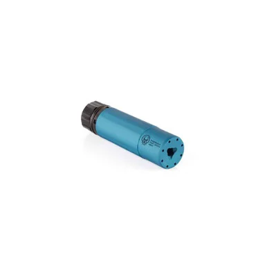 Dead Air Sim Round Training Suppressor, Training Marking Rounds, 5.40" Barrel, Type II Blue Anodized