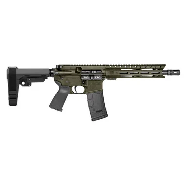 Diamondback DB15, .300 AAC Blackout, 10.00" Barrel, 30 Rds, OD Green